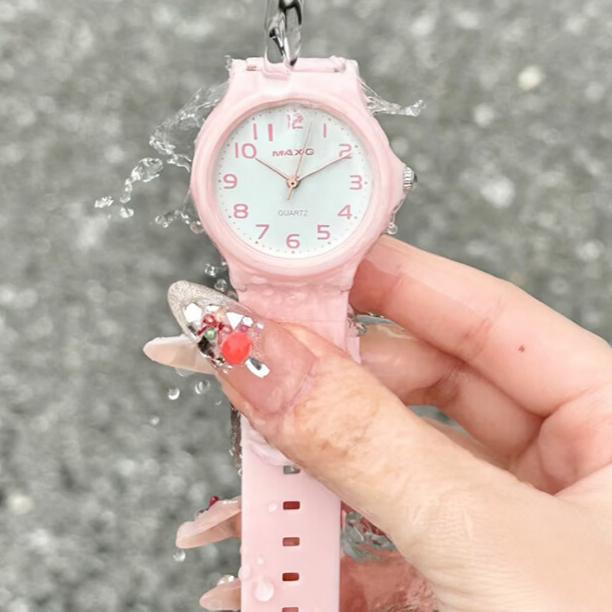 MAX-G Educational Unisex Student Quartz Watch – Pink