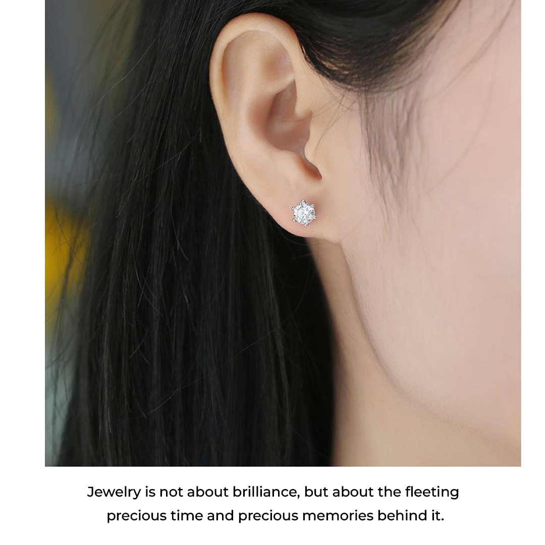 Rain and Snow earrings