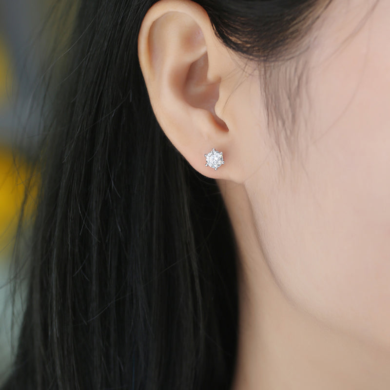 Rain and Snow earrings
