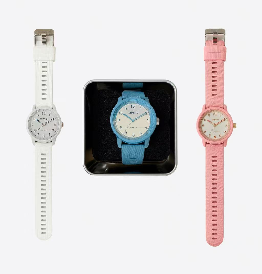 MAX-G Simple Modern Unisex Student Quartz Watch – blue