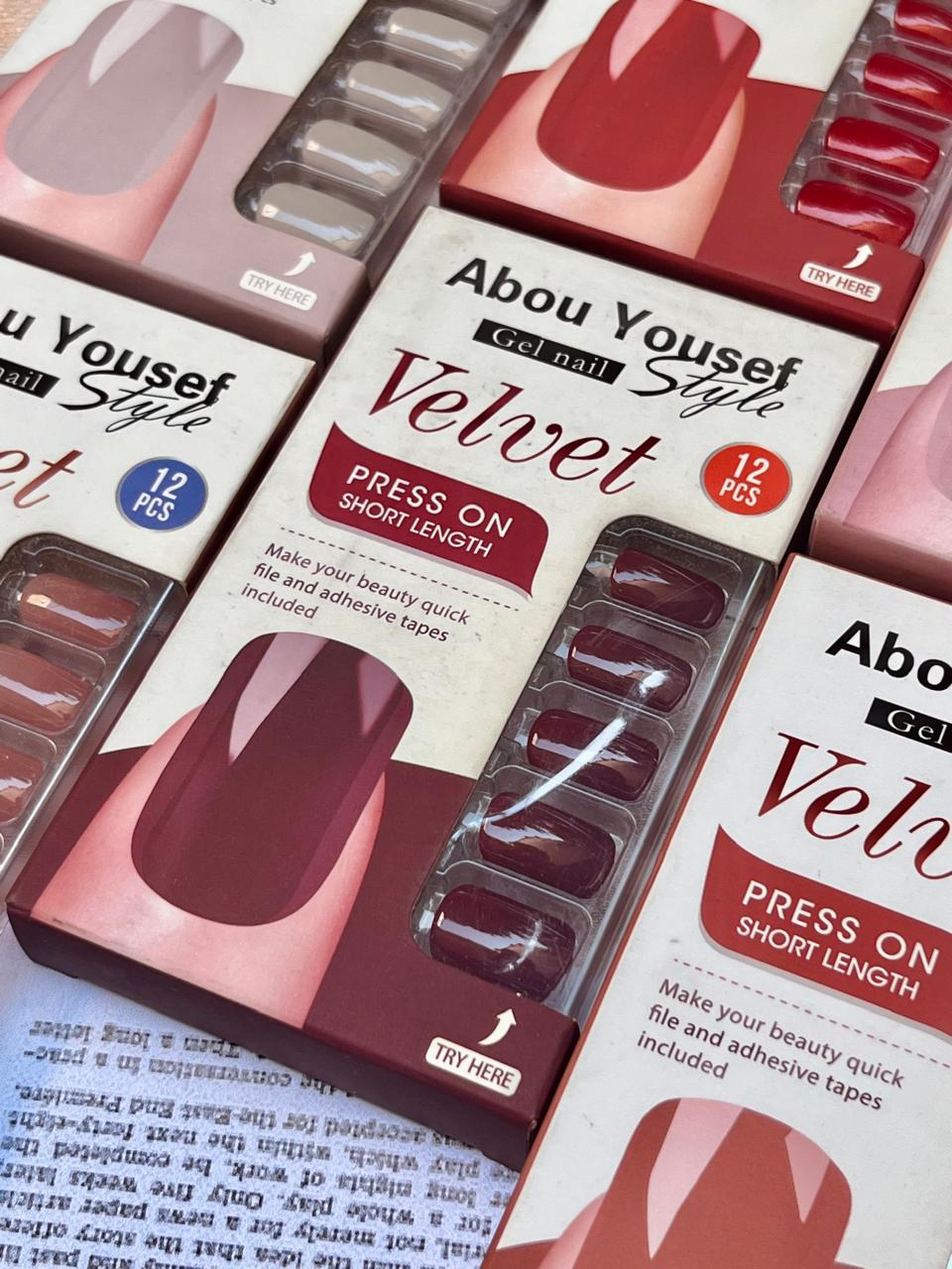 Velvet Finish Quick Nails