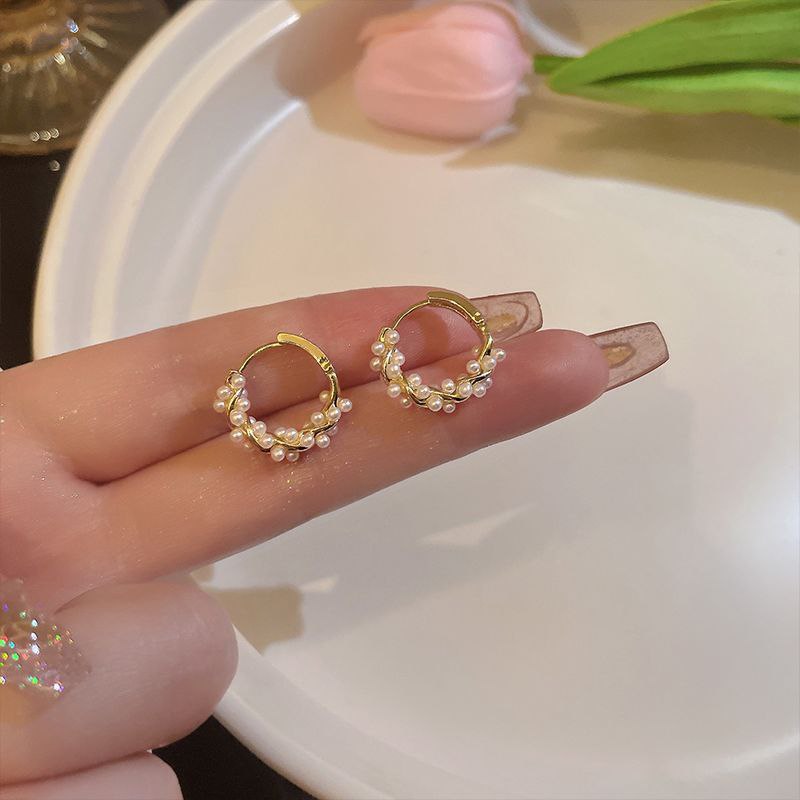 Charm Hoops Earrings