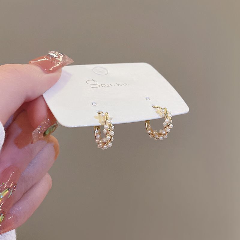Charm Hoops Earrings