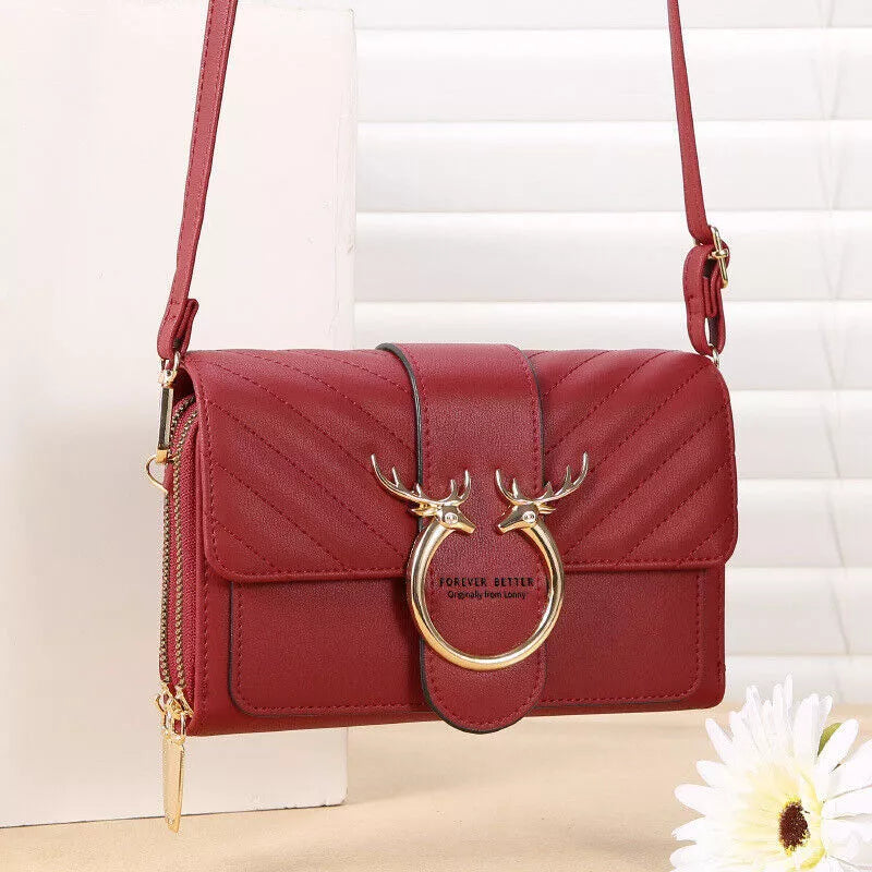Deer Charm Waterproof Crossbody & Waist Bag