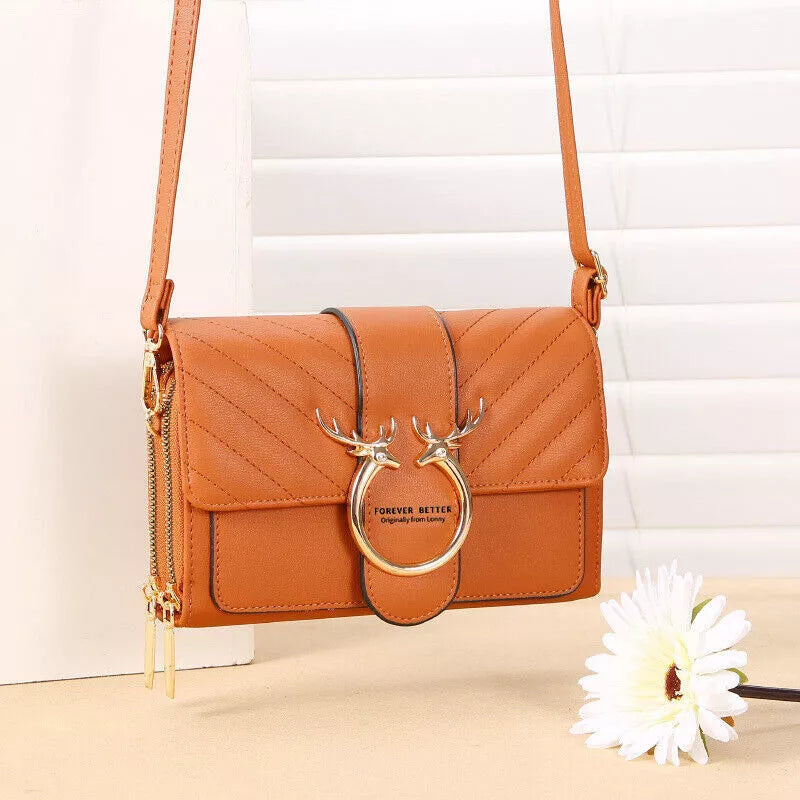 Deer Charm Waterproof Crossbody & Waist Bag