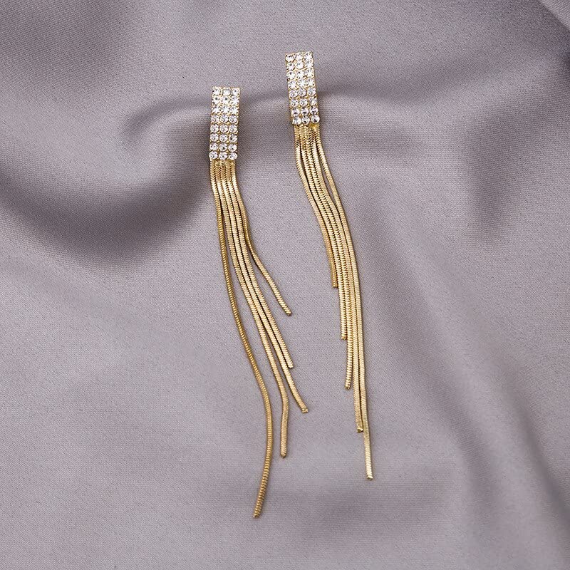 Long Tassel Vintage Earrings