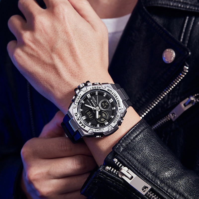 MAX-G Cyber Steel Men's Watch