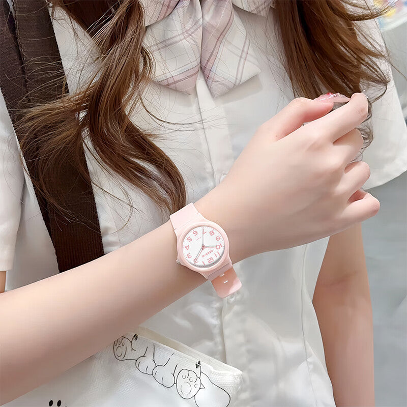 MAX-G Educational Unisex Student Quartz Watch – Pink