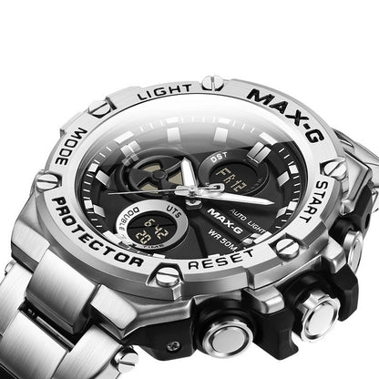 MAX-G Cyber Steel Men's Watch
