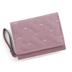 Elegant Heart Leather Wallet