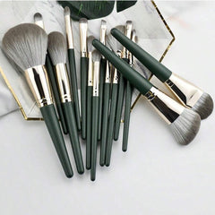 14 ps professional brushes with bag