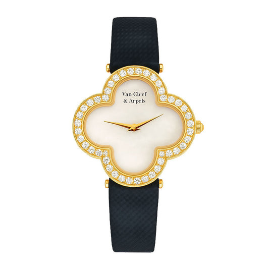 Luxury Clover-Shaped Diamond Accent Women’s Watch