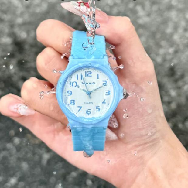 MAX-G Educational Unisex Student Quartz Watch – blue
