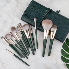 14 ps professional brushes with bag