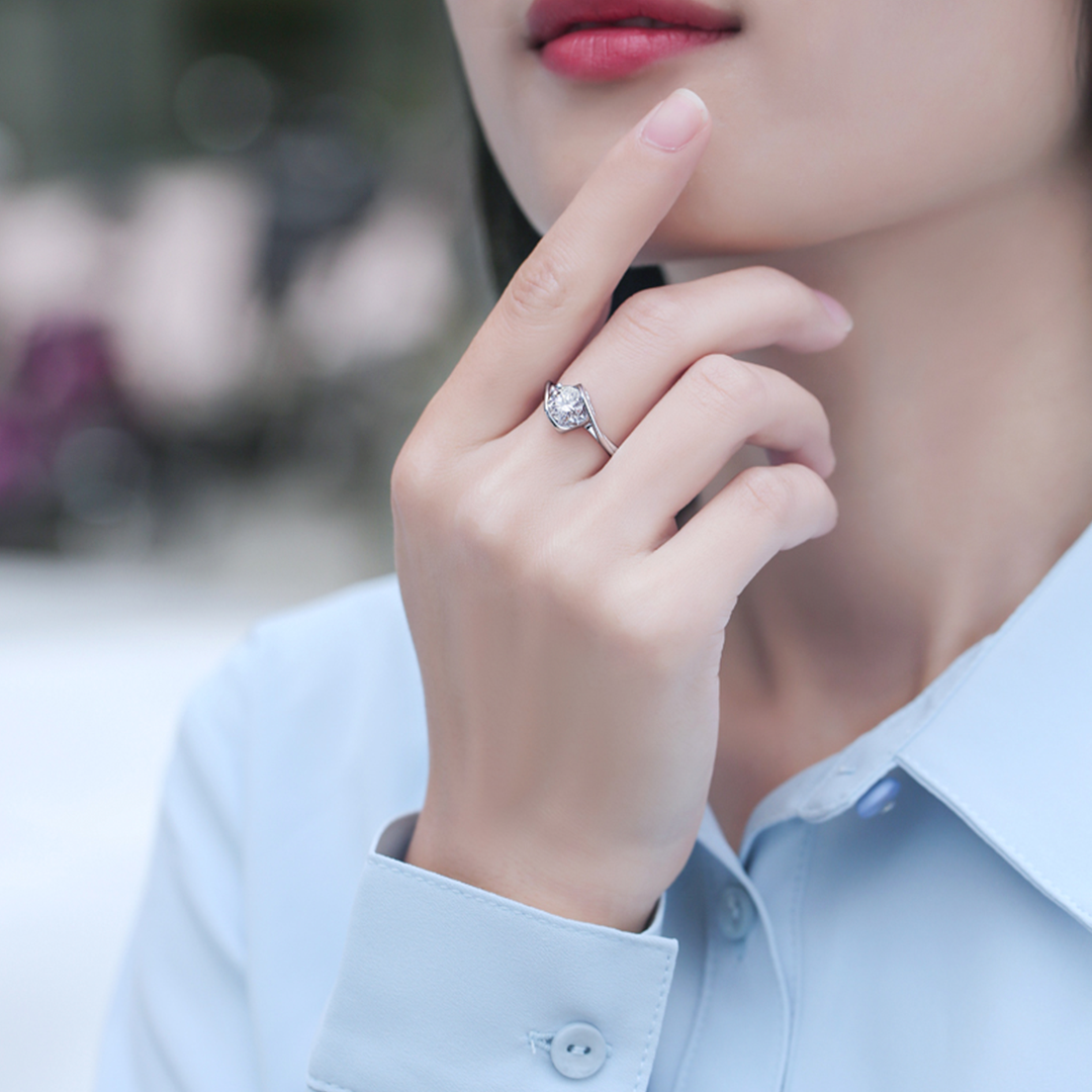 Promise ring silver