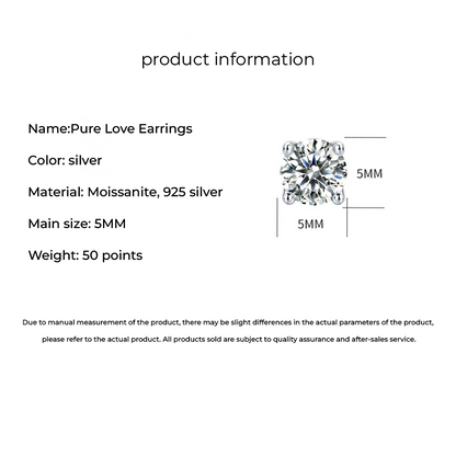 Pure love earrings
