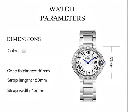 Sparkling Diamond Quartz Women's Watch