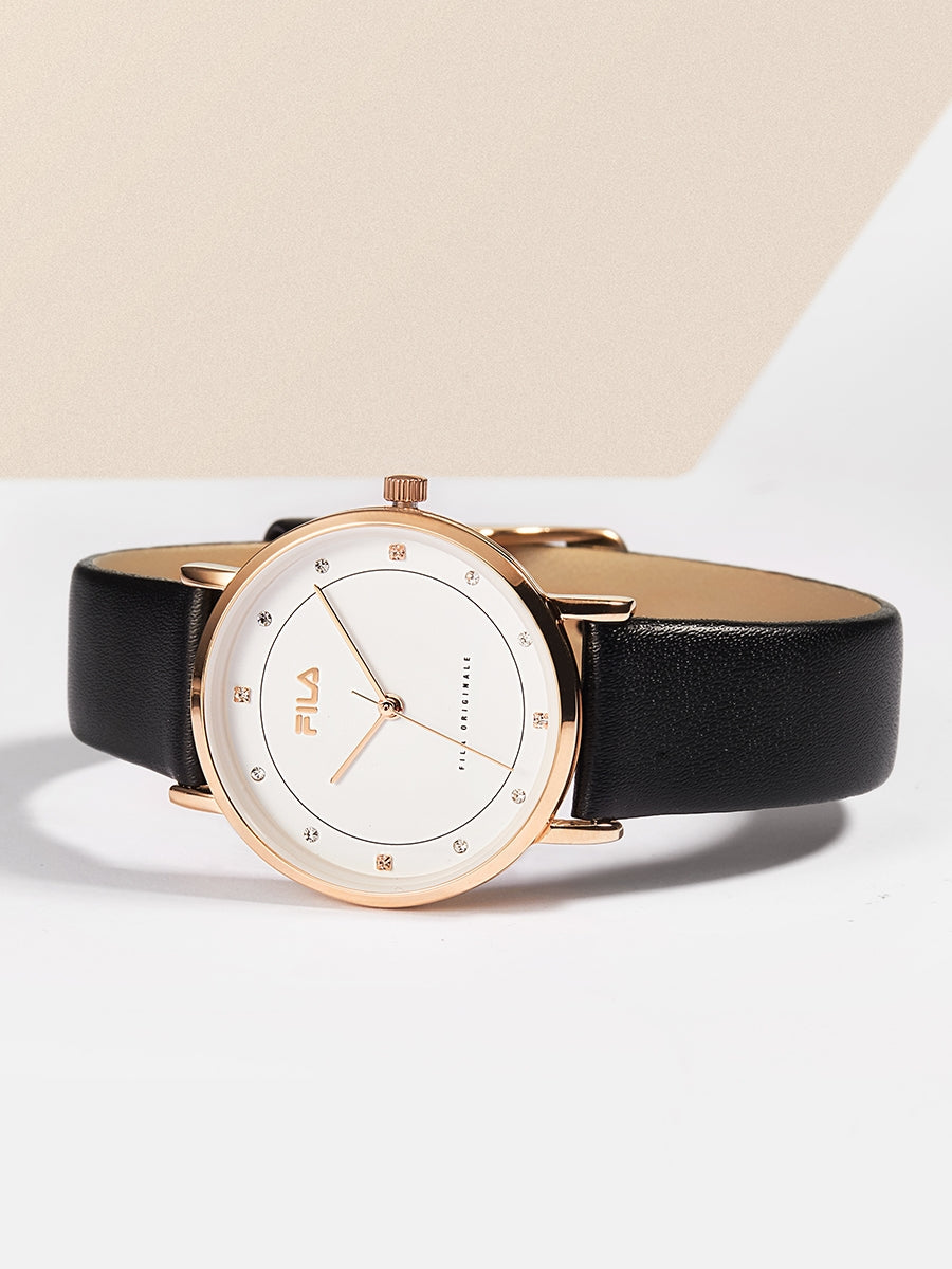 AURA Rose – Minimalist Women's Watch- Rose Gold Edition