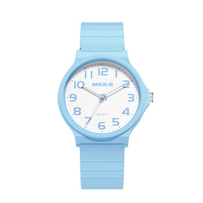 MAX-G Educational Unisex Student Quartz Watch – blue