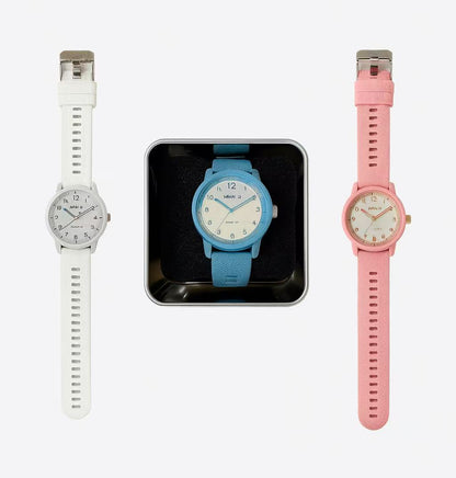 MAX-G Simple Modern Unisex Student Quartz Watch – blue
