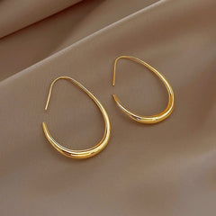 Long Hoops Earrings