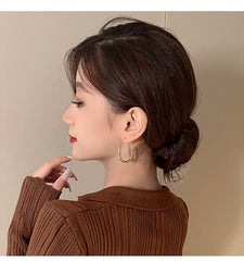 Long Hoops Earrings