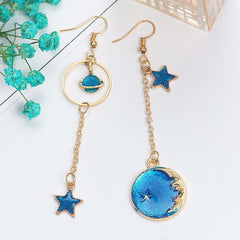 Long Stars Earrings