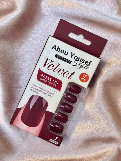 Velvet Finish Quick Nails