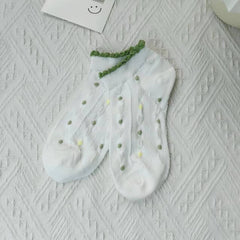 4 PAIRS WHITE SOCKS SET