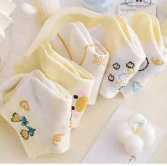 4 PAIRS CUTE DUCK SOCKS SET