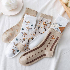 6 PAIRS CHRISTMAS SOCKS SET