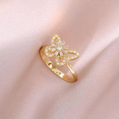 butterfly ring