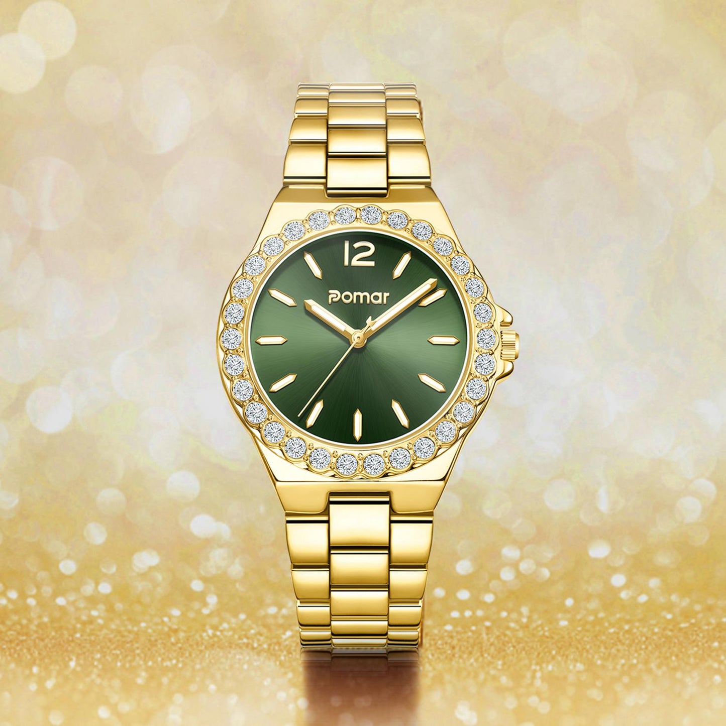 Wrist Luxury by Pomar – Stylish Gold Watch