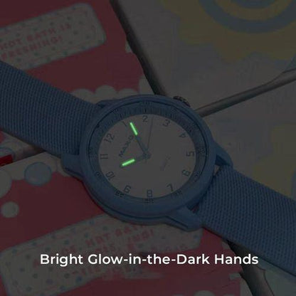 MAX-G Simple Modern Unisex Student Quartz Watch – blue