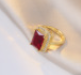 Red Ruby Ring