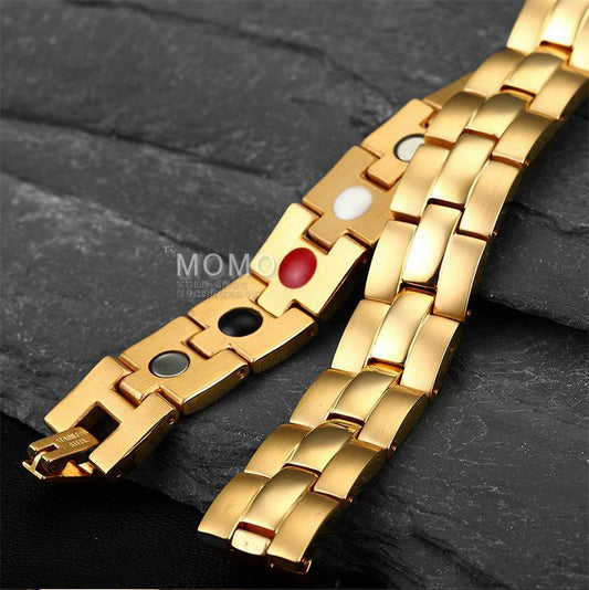 GOLD MAGNETIC BRACELET